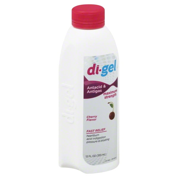 Di Gel Health Products Di Gel Antacid & Antigas, 12 oz