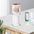thumbnail image 4 of Hilo de acrílico transparente Baoblaze dispensador del tenedor del hilo para decoración moderna del cuarto de baño 7.5x7.5x19.5cm Redondo vertical, 4 of 5