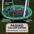 thumbnail image 5 of The Swing Company Northridge Metal Swing Set with Saucer Swing and 5' Slide, 5 of 11