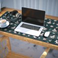 thumbnail image 3 of Long Mouse Pads for Desk,Green Cartoon Unicorn Flower Pattern Desk Mats on Top Of Desks, Desk Mouse Pad Extra Large with 3mm Non-Slip Base and Stitched Edge for Gaming,Office,Work,Home 35.4"x15.7", 3 of 6