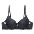 thumbnail image 2 of Hrsba Womens Plus Size Bra,Women's Solid Color Ring Oversized Gathering Underwear Daily Bra,Womens Casual Summer Bra,Womens Bra, 2 of 4