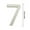 Grey, variant on Kugisaki 10CM Acrylic Silvery Number Plates For Modern And Stylish Decor on Clearance