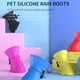 thumbnail image 3 of Funda De Silicona Para Zapatos De Mascotas, Impermeable, Suela Blanda, Antideslizante, Botas Para Mascotas, Protector De Patas Para Gatos Y Perros Noticed PT002312-04, 3 of 6