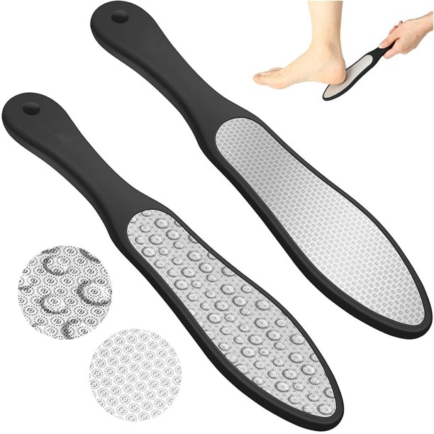 Tianlu Double Sided Stainless Steel Foot File, Professional Foot Rasp