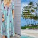 thumbnail image 3 of Vestido largo con estampado floral bohemio Cuello en V Cordón con cordones Ropa de manga larga Monstrate AP000133-40B, 3 of 6