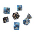 thumbnail image 4 of Juego de 4 Dados Poliédricos Cubos de Dados Poliédricos de Aprendizaje de Plástico con Números de Oro Claro para Juegos de Mesa de Enseñanza de Matemáticas ANGGREK  Otros, 4 of 8