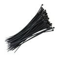 thumbnail image 4 of Bearachild Bridas para cables de 100 Uds., 3x150mm, reutilizables, estándar, autoblocantes, de plástico, con cremallera de alambre de nailon Almacenamiento y organización del hogar negro Bearachild HA2490-01B, 4 of 6