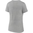 thumbnail image 3 of Women's Majestic Heathered Gray Chicago White Sox Second Wind V-Neck T-Shirt, 3 of 3