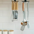 thumbnail image 3 of Yingyy Kitchen Rotary Hook Wall Mounted Kitchenware Storage Rack Bath Ball Spoon Hanger, 3 of 7