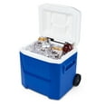 thumbnail image 2 of Igloo 16 QT Laguna Ice Chest Cooler with Wheels, Blue, 2 of 15