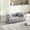 Grey, variant on 66" Beanbag Chair, Comfortable Recliner Sofa with Pillow and Armrests, Chenille Sofa Couch for Reading, Watching TV, Living Room, Bedroom, Grey
