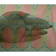 thumbnail image 4 of oneOone Viscose Chiffon Fabric Peacock Block Print Fabric BTY 42 Inch Wide, 4 of 4