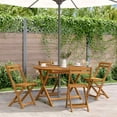 thumbnail image 1 of vidaXL Folding Garden Table 110 cm Solid Acacia Wood, 1 of 7