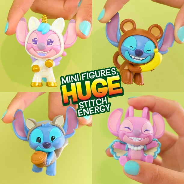 Disney Stitch Goes Wild Collectible Mini Figure, Blind Box Toy for