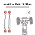 thumbnail image 5 of EEEkit Drive Axle for 1/10 RC Rock Crawler Car 1/10 Axial SCX10 RC4WD D90, 112-155mm Metal Telescopic Drive Shaft, 5 of 7