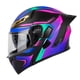 thumbnail image 3 of Casco de seguridad Casco de motocicleta unisex para adultos Cool Rider Equipment Four Seasons New Street Touring casco de moto con doble visera abatible hacia arriba casco integral gafas de sol integr, 3 of 8