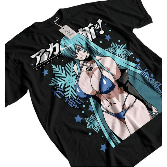 Unisex Akame Ga Kill Esdeath Anime T-Shirt, Manga Waifu Shirt
