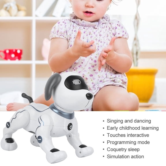 Juguete Robot de Mascota Electónica RC, PERRO ROBOT DE CONTROL ROTOTO, Mini Mascota para Niños y Niñas Niños