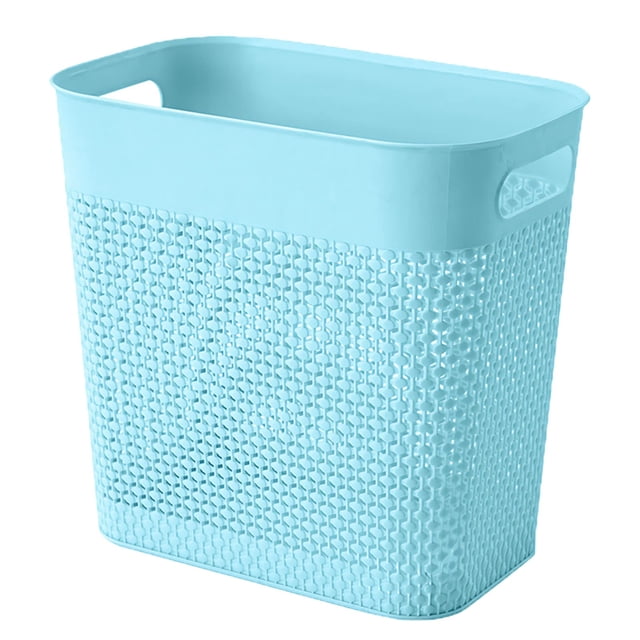 Bote de basura UUJOLY de plástico de 11.3 litros y 3 galones para baño o cocina