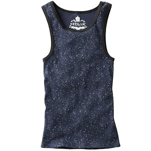 Helix Men's Navy Total Eclipse Tank Top (Large)