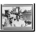 thumbnail image 2 of Historic Framed Print, Saturday afternoon outside of a Negro store and barbershop in Union Point, Greene County, Georgia, 17-7/8" x 21-7/8", 2 of 9