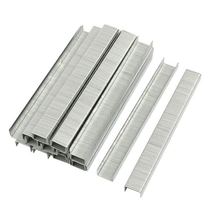

Unique Bargains Unique Bargains 10mm Width 7mm Height Metal Nails Staples for Air Stapler Nailer