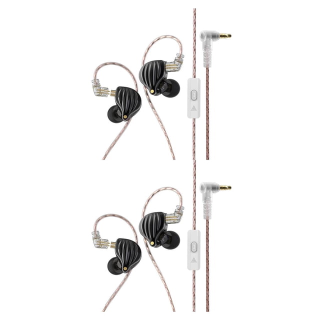 Sidaley Auriculares intrauditivos para teléfono inteligente con Cable desmontable de 3,5mm, auriculares de teléfono con Cable largo, Type1 NO1