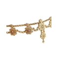thumbnail image 3 of Cadena para el cabello con borlas elásticas y flores de perlas de moda europea y americana, accesorios para el cabello, banda para el cabello, tocado, cadena para la cabeza, 3 of 4