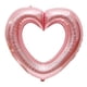 thumbnail image 1 of Globo de aluminio con forma de corazón, 40 cm, rosa, para eventos románticos, x1, 1 of 2