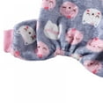 thumbnail image 5 of Pet Soft Flannel Pajamas Pjs Sleepwear Small Dogs Warm Clothes Jumpsuit Costumes, 5 of 5