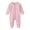 Watermelon Red, variant on enyan Baby Outfits Boy Girl Footies for Babies One-Piece Sleeper Snap Button Romper Cotton Jumpsuit Baby Boy Girl Clothes(Multicolour,0-3 Months)