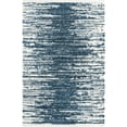 thumbnail image 3 of Unique Loom Serenity Shag Collection Area Rug - Vigie (10' x 14' Rectangle Blue/Ivory), 3 of 10