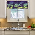 thumbnail image 3 of Gamepad Controller Curtain Valance for Kitchen Windows/Bathroom/Living Room/Bedroom Blackout, Rod Pocket Valance Small Window Treatment Decor, 54" W x 18" L, 3 of 6