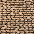 thumbnail image 7 of happimess BSK2002B-3SET Nellie Farmhouse Classic Handwoven Hyacinth Storage Boat Baskets with Handles, Brown (Set of 3), 7 of 7