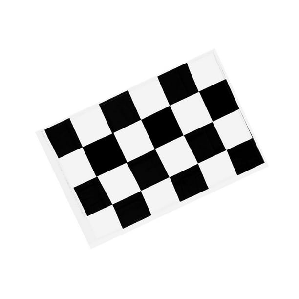 relayinert 1/2/3/5 Black and White Checkered Motorsport Racing End ...