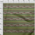 thumbnail image 2 of oneOone Tissu Popeline de Coton Feuilles & Tissu Imprimé Floral 56 Pouces de Large, 2 of 4