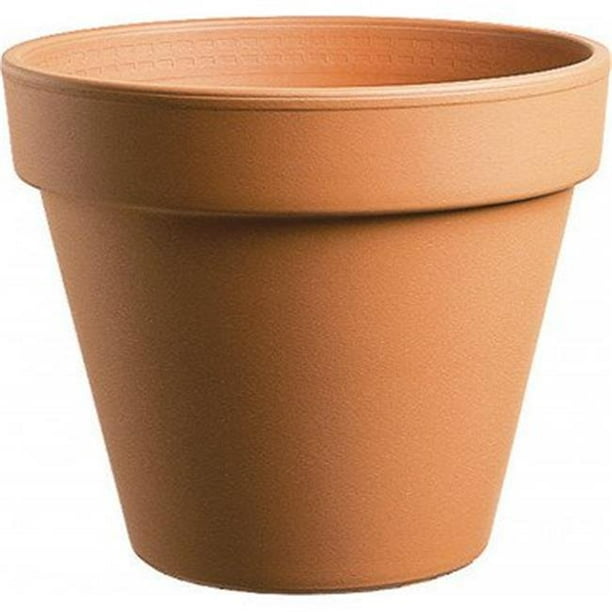 Southern Patio TC1006SP 10 in. Standard Clay Pot, Terra Cotta Walmart