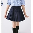 thumbnail image 3 of yillto Girls Skirts Elastic Waist Pleated School Uniform Short Skirt Causal Tennis Skorts 2-15 Years, 3 of 6