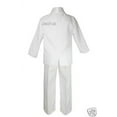 thumbnail image 5 of Infant Toddler Kid Teen Boy Wedding White Shawl Lapel Formal Tuxedo Suit sz S-20, 5 of 6