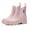 Pink, variant on YOURDIARY Women’s Waterproof Chelsea Boots Slip-On Rain Ankle Boots