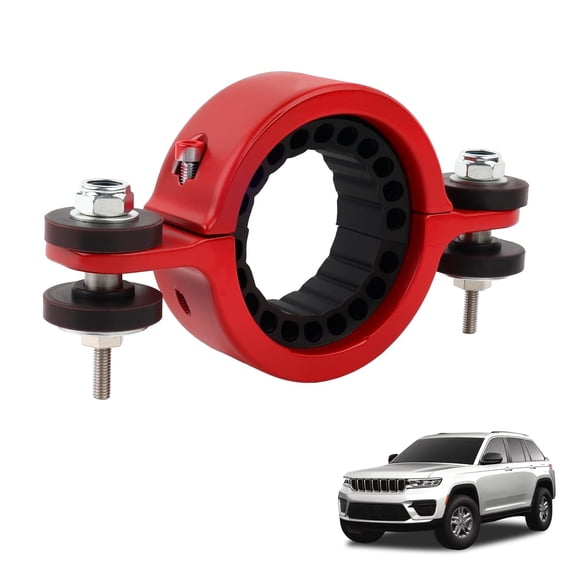 CHR03A0 Driveshaft Center Support Bearing Carrier Compatible with 2011-2025 Dodge WD Durango and Jeep WK2 Grand Cherokee Replace 52853646AC and 52853646AE