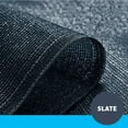thumbnail image 5 of Coolaroo 90% UV Block Protection and Privacy Screen Shade Fabric for Pergolas, Porches, Gazebos, Pet Runs, Playpens and Chicken Coops, 6' x 15', Slate, 5 of 5