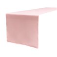 thumbnail image 1 of Table Runner LA, popelina de lino y poliéster, 36 x 275 cm, rosa claro, 1 of 1
