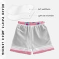 thumbnail image 3 of FORMRS Boys Swim Trunks Quick Dry Mesh Liner Boardshorts Sizes XS-XL, Love Connection, 3 of 7