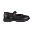 thumbnail image 2 of Petalia Girls Toddler School Shoes, Black, Size: 5, 2 of 8