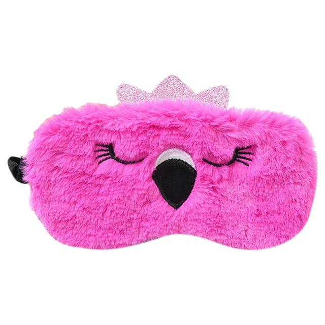 Cartoon Blindfold Creative Rabbit Eye Mask Cat Eye Cover Flamingo Sleep Mask