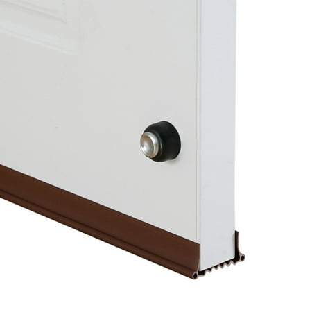 

Suyin Door Draft Stopper Cuttable Under Door Seal Strong Adhesive Draft Stopper for Bottom of Door for Exterior/Interior Doors 37” Length