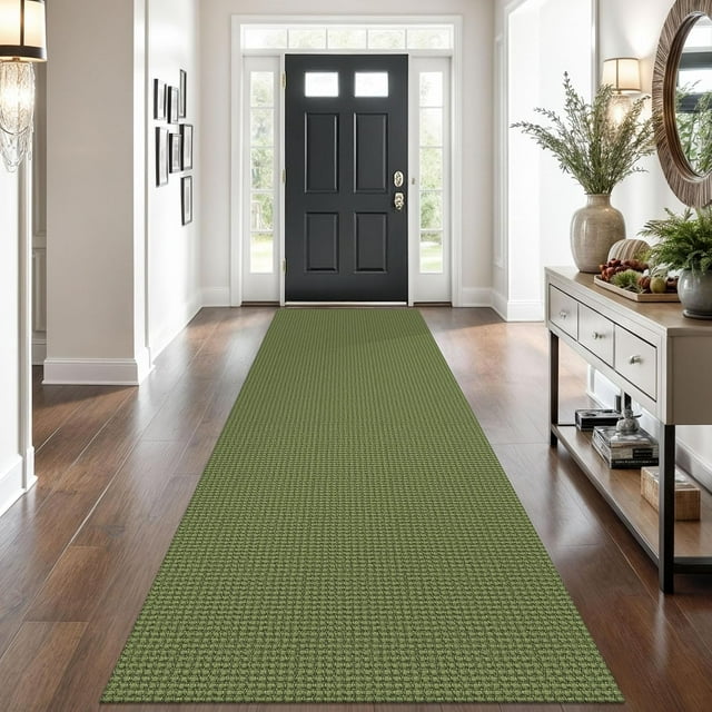 Braided Area Rug x Ft Washable Rugs for Entryway Throw Rugs Rubber Backed Boho Door Mat Indoor Entrance Cotton Kitchen Rugs Woven Front Door Rug for Foyer Living Room Tan/