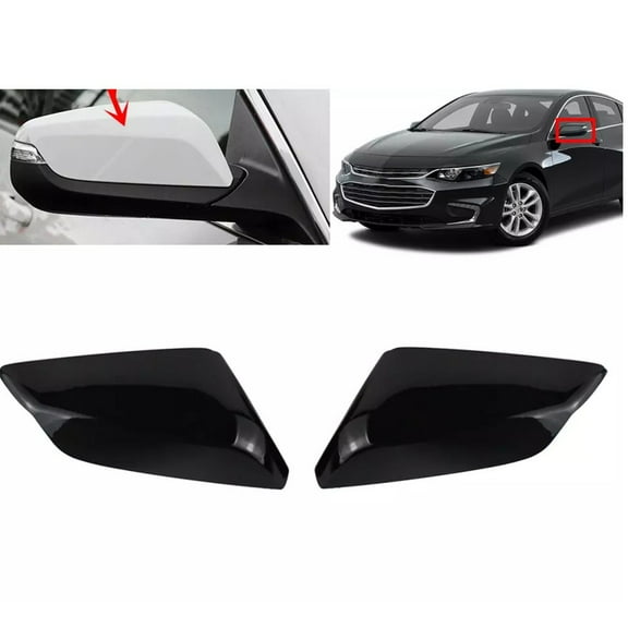 Mirror Cover Cap Glossy For Chevrolet For Malibu 2016-2020 84026841 84026842