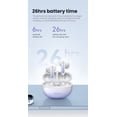 thumbnail image 4 of for Samsung Galaxy S23 Wireless Earbuds Bluetooth 5.3 Headphones with Charging Case,Wireless Earphones with Noise Cancelling Mic,IPX4 Waterproof Earphones,Touch Control - Black, 4 of 5
